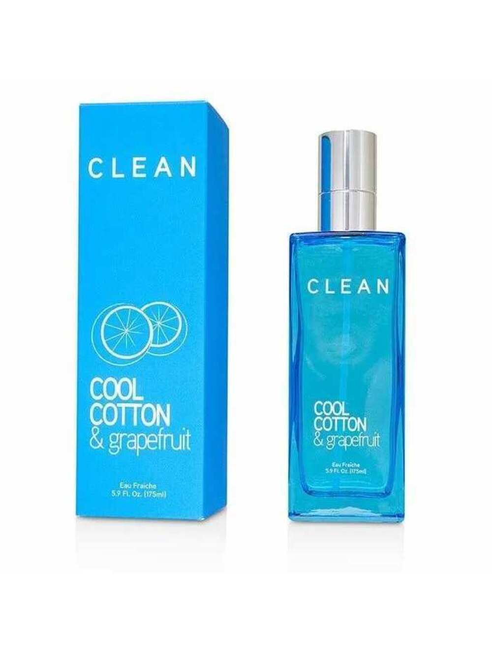 CLEAN Cool Cotton & Grapefruit Eau Fraiche 5.9 Fl Oz (175 ml) Perfume